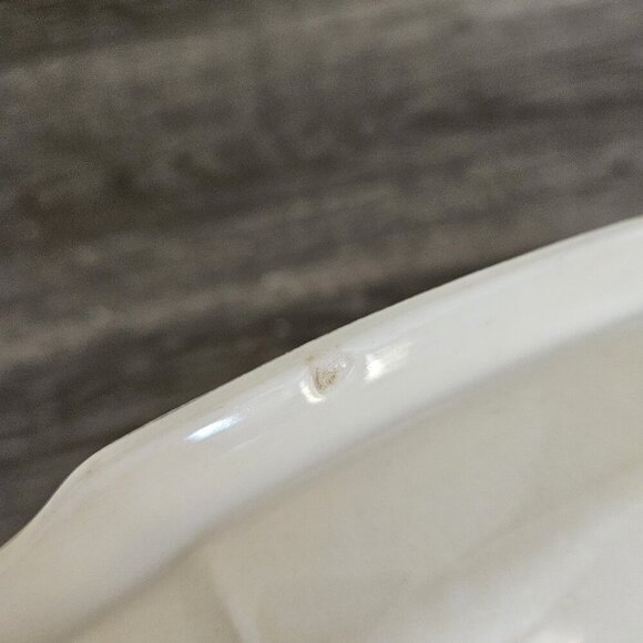 WH Grindley & Co England Serving Dish Chelsey Ivory Blue White Yellow Floral VTG - Picture 12 of 16